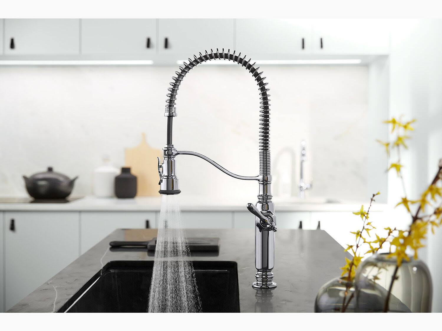 Kohler 77515-VS Tournant Semi-Professional Kitchen Sink Faucet - Vibrant Stainless