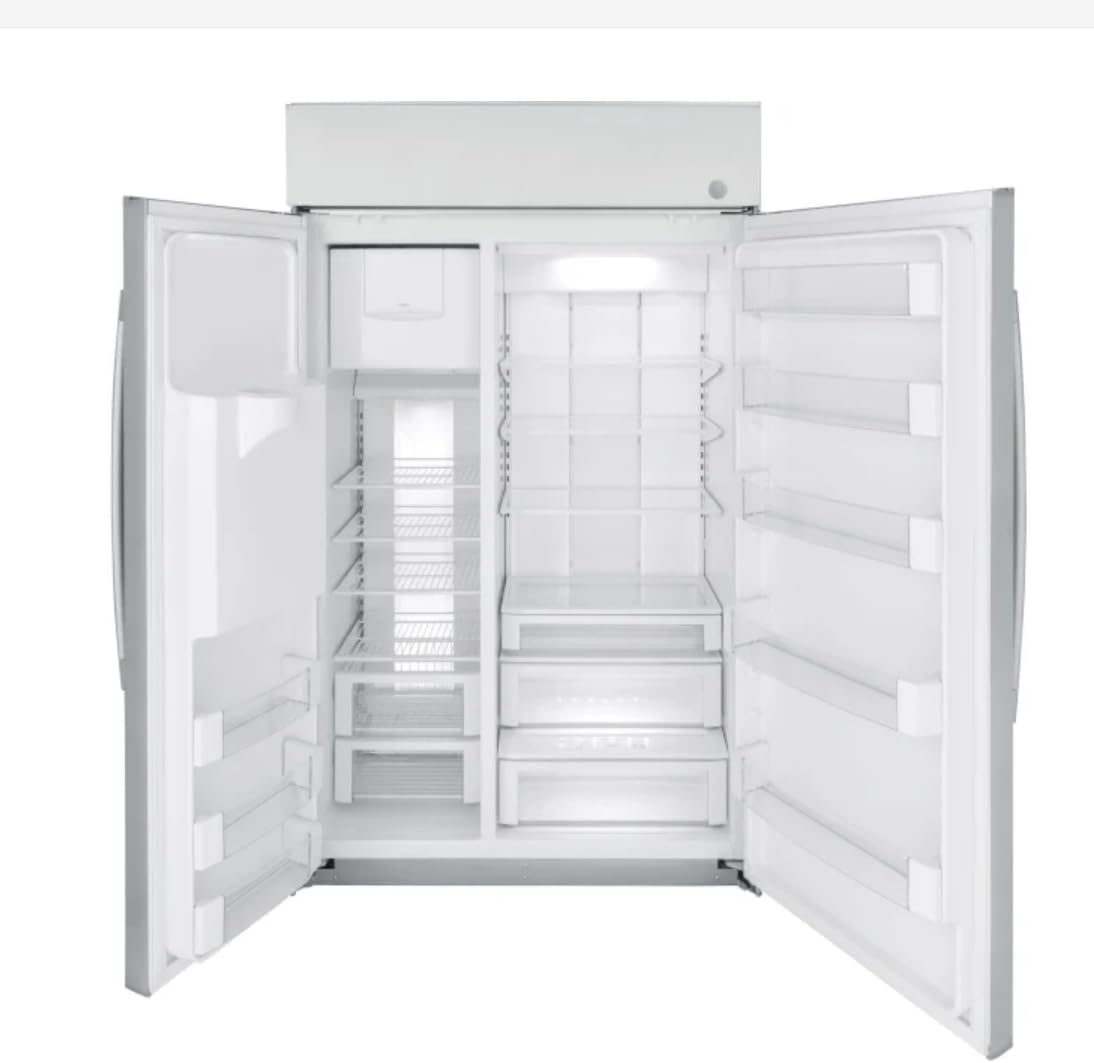 GE Profile™ Series 48" Smart Built-In Side-by-Side Refrigerator with Dispenser