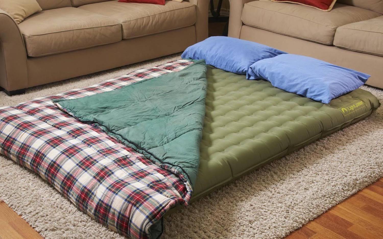 Lightspeed Outdoors 2 Person PVC-Free Air Bed Mattress for Camping and Travel