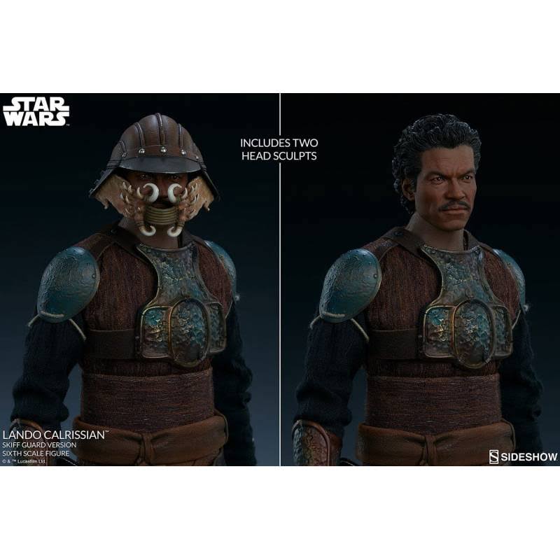 Sideshow Collectibles Lando Calrissian (Skiff Guard Version) Sixth Scale Figure