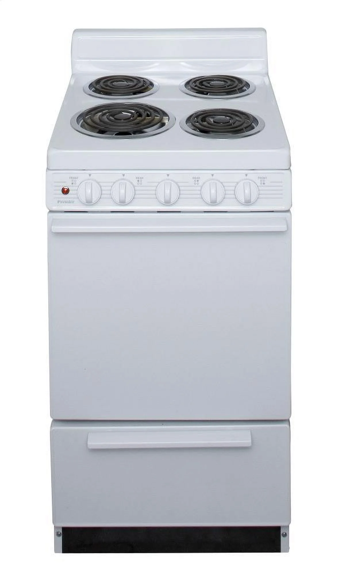 PREMIER EAK100OP  20" FREESTANDING COIL ELECTRIC RANGE White