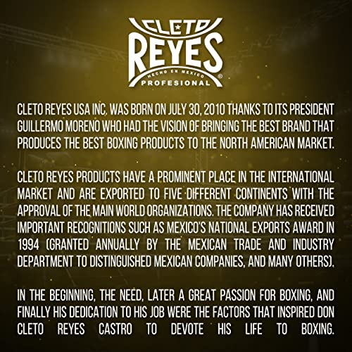 CLETO REYES Training Boxing Gloves with Hook and Loop Closure for Sparring and Heavy Punching Bags, Men and Women, MMA, Kickboxing, Muay Thai