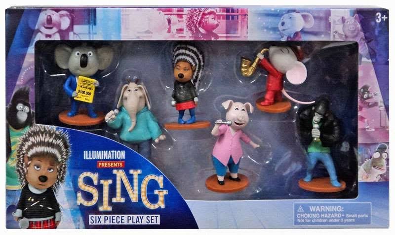 Sing Movie Sing 6-Piece PVC Figure Play Set