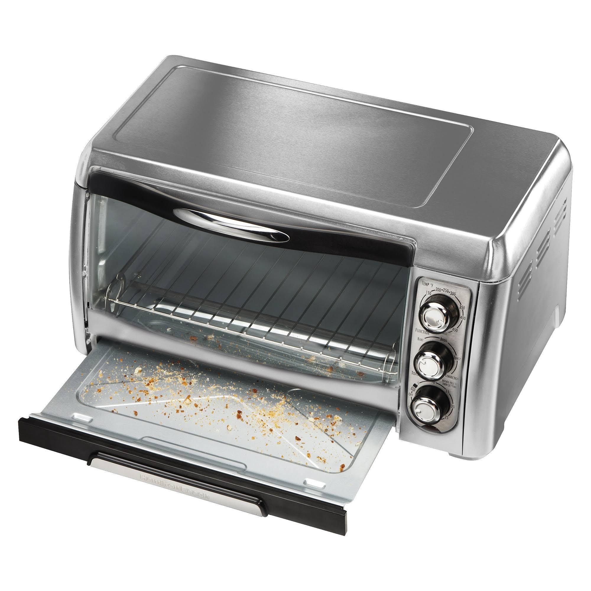 Hamilton Beach 6-Slice Convection Toaster Oven Stainless Steel