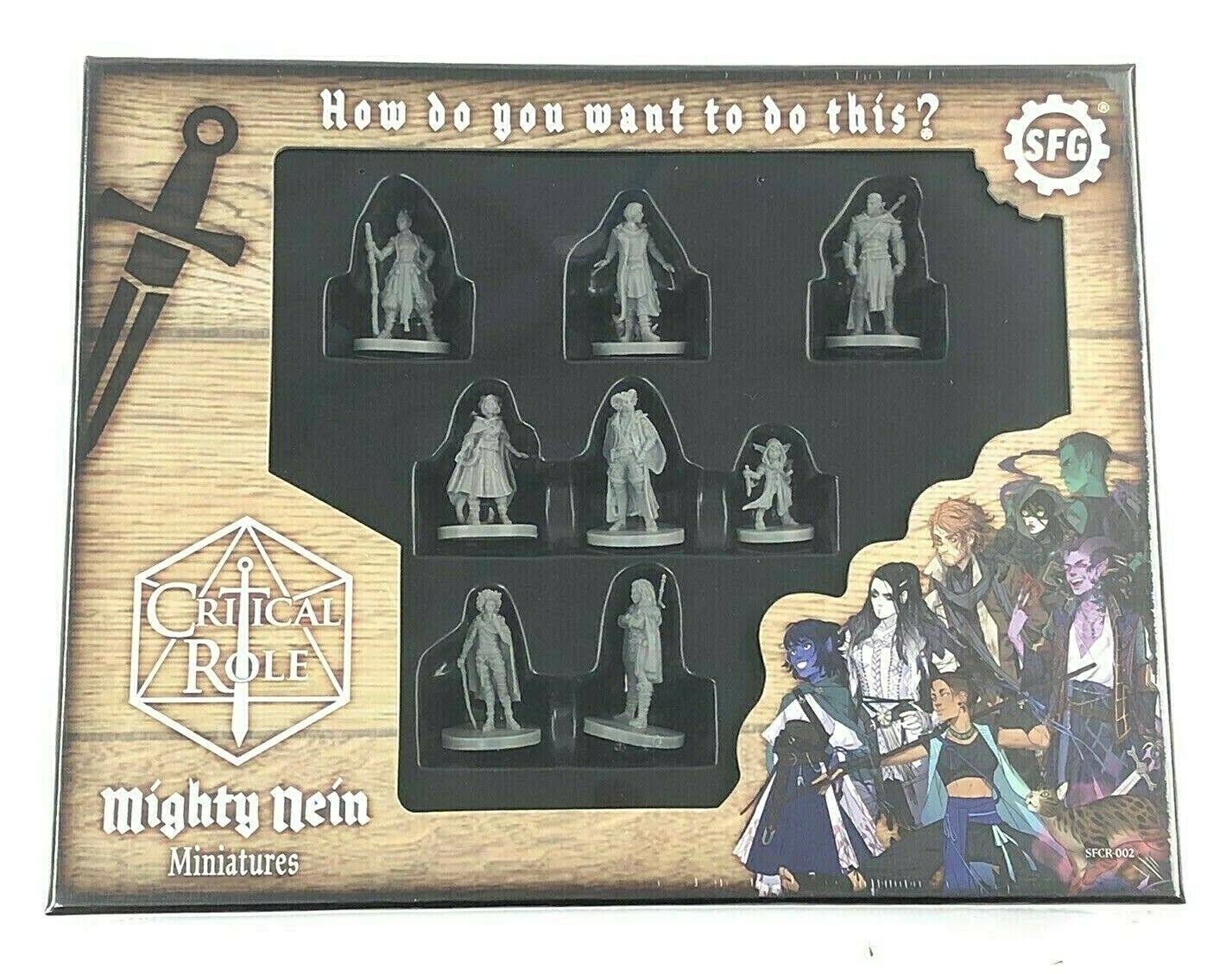 Critical Role - Mighty Nein Miniatures