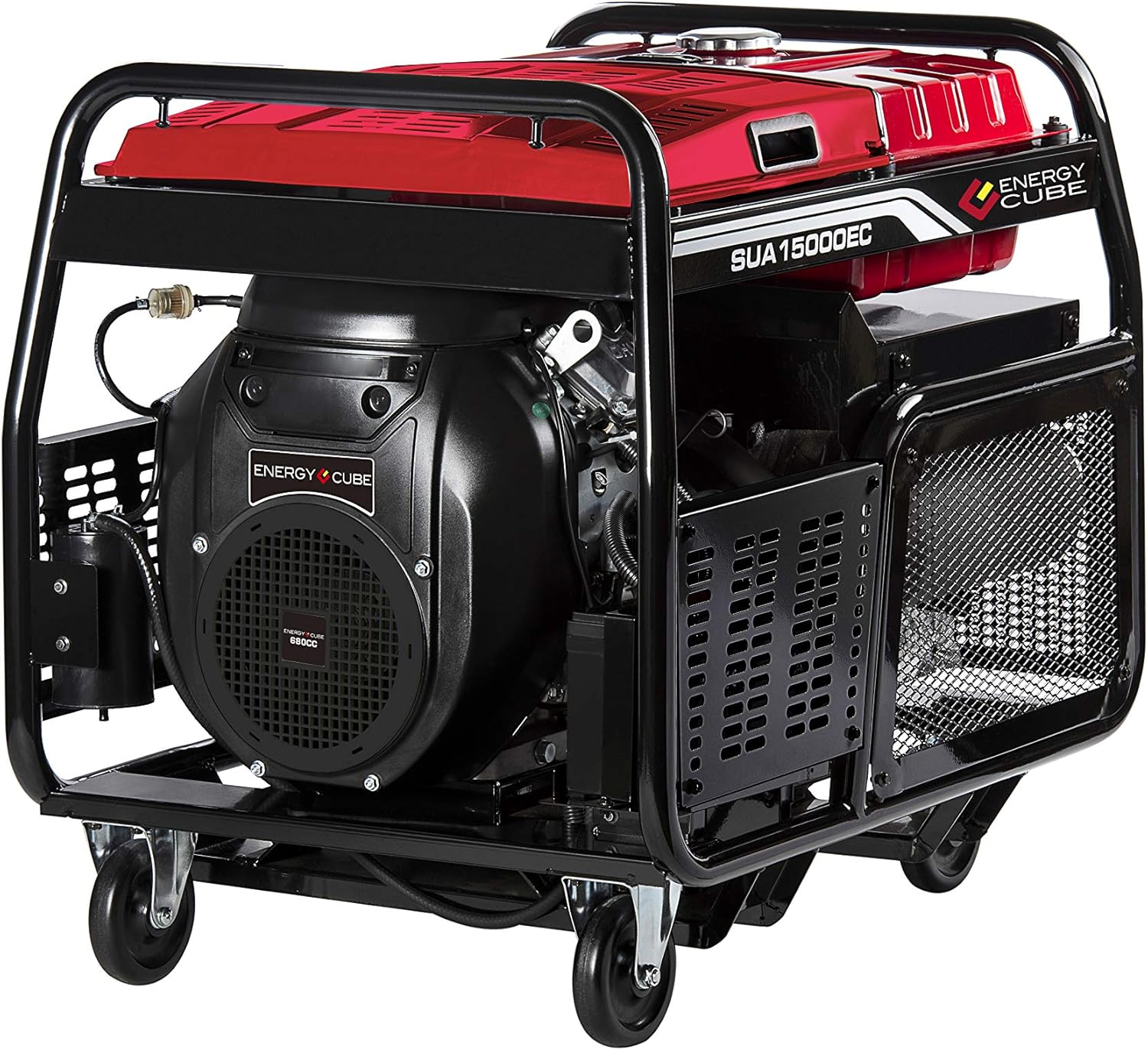 A-iPower SUA15000ECV 15000-Watt Portable Generator Gas Powered Electric Start, 15000 Watt, EPA/CARB Sell to All 50 States