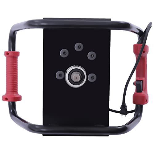 Post Hole Digger, 1500W Electric Post Hole Auger Earth Auger Digging Drill Digging Machine with 4" Digging Auger Bit and Extension Bar Set for Planting, Trenching in Garden