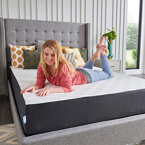 Sealy - Hybrid Bed in a Box - 12 Inch, Medium Feel, Twin Size, CopperChill Technology, CertiPur-US Certified