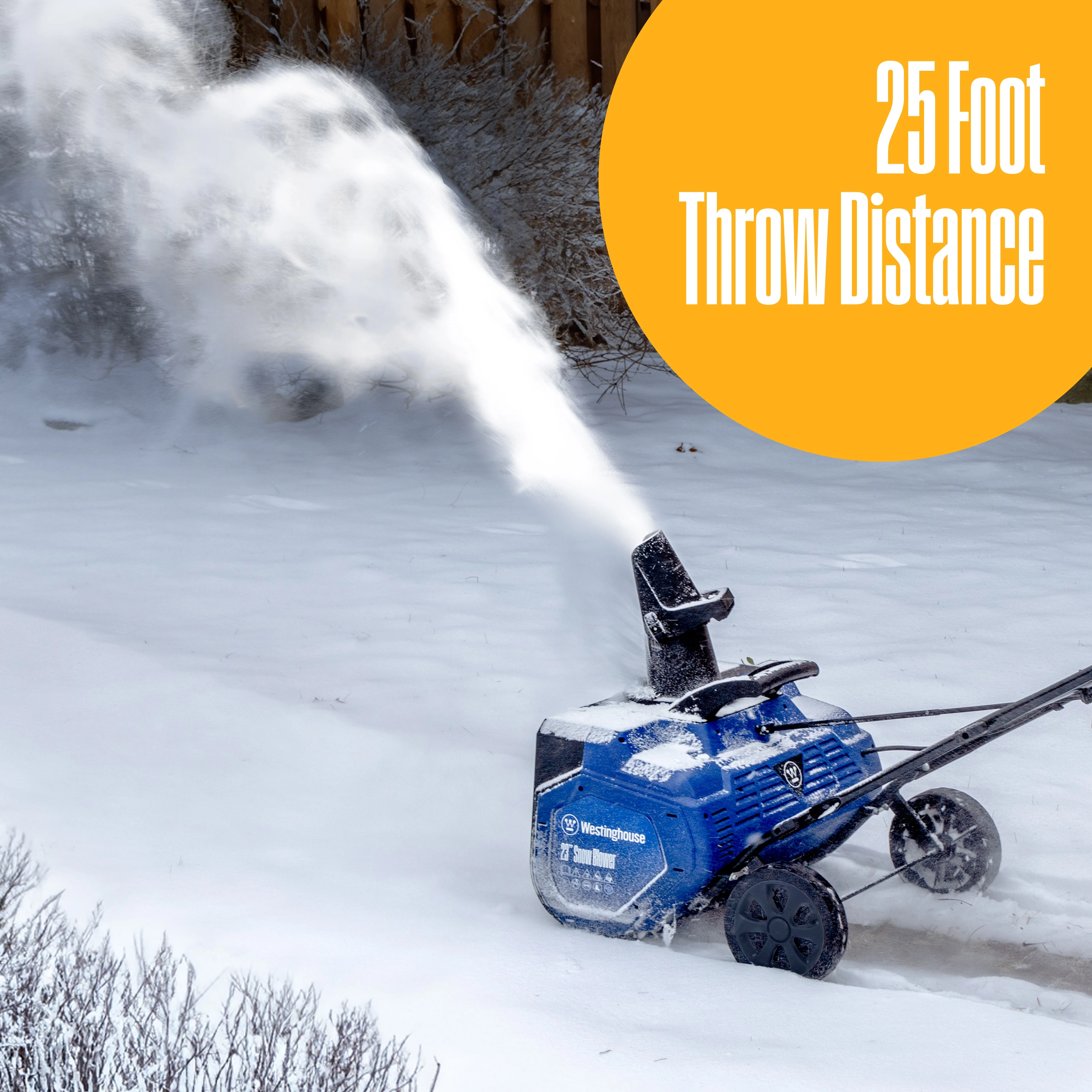Westinghouse 23" 15A Corded Electric Snow Blower with LED Lights