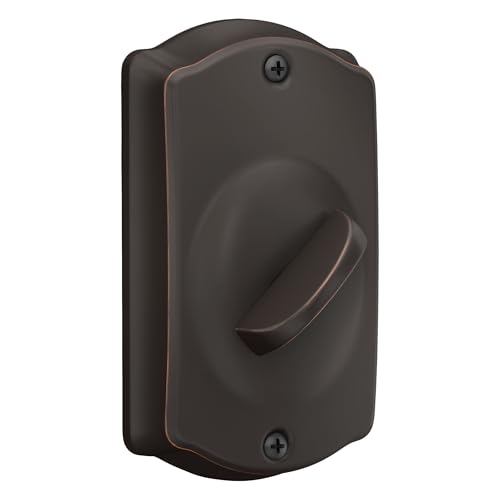 Schlage BE365 CAM 609 Camelot Keypad Deadbolt, Electronic Keyless Entry Lock, Antique Brass