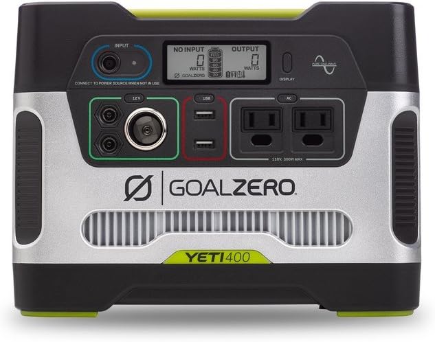 Goal Zero Yeti 150 Portable Power Station, 150Wh Small Generator Alternative with 12V, AC and USB Outputs