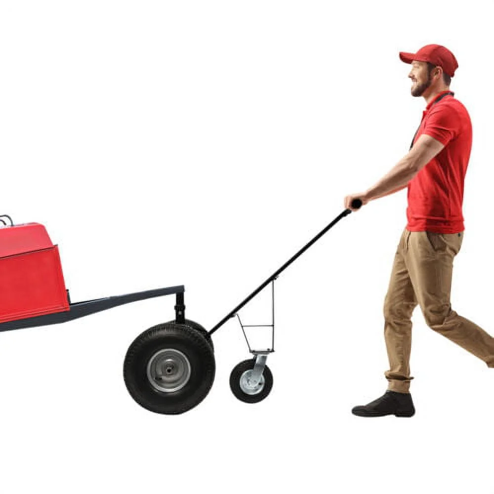 Adjustable Trailer Dolly Trailer Mover Dolly 800 lb Manual Dolly w/ 3 Casters US