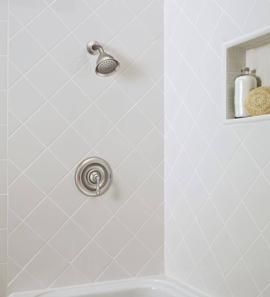 Moen 82495EPSRN Caldwell Shower Faucet Spot Resist Brushed Nickel