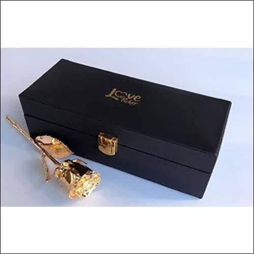 Love Picker 24 Karat Gold Dipped Natural Rose 7x22