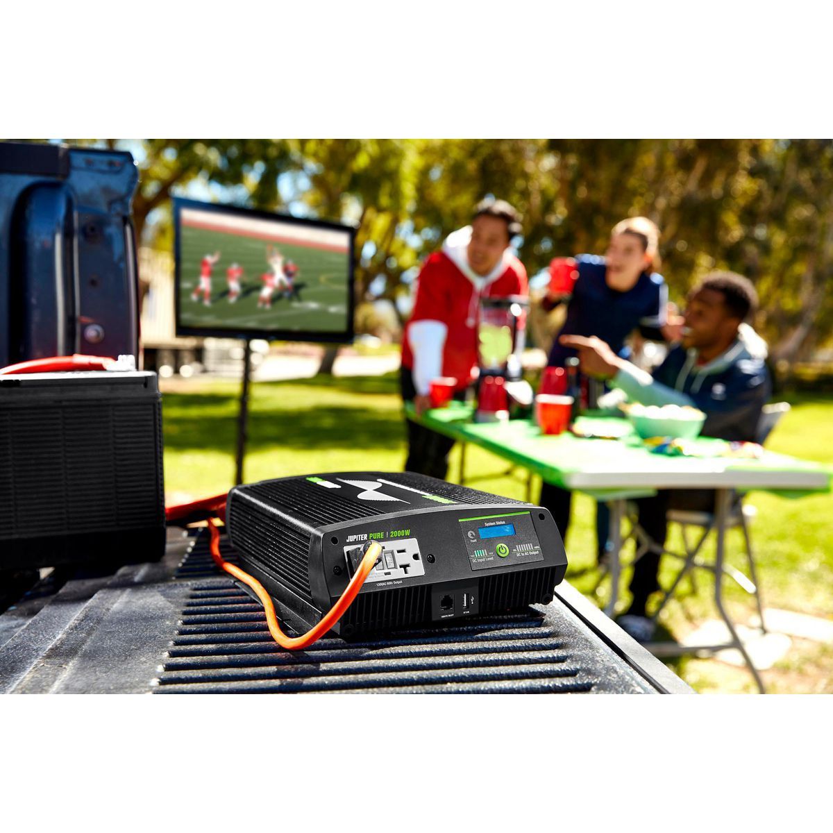 JUPITER PURE 2000 Watt Continuous/4000 Watt Peak Pure Sine Wave Power Inverter