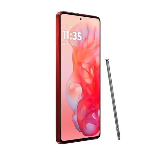 Moto G Stylus 5G | 2024 | Unlocked | Made for US 8/256GB | 50MP Camera | Scarlet Wave