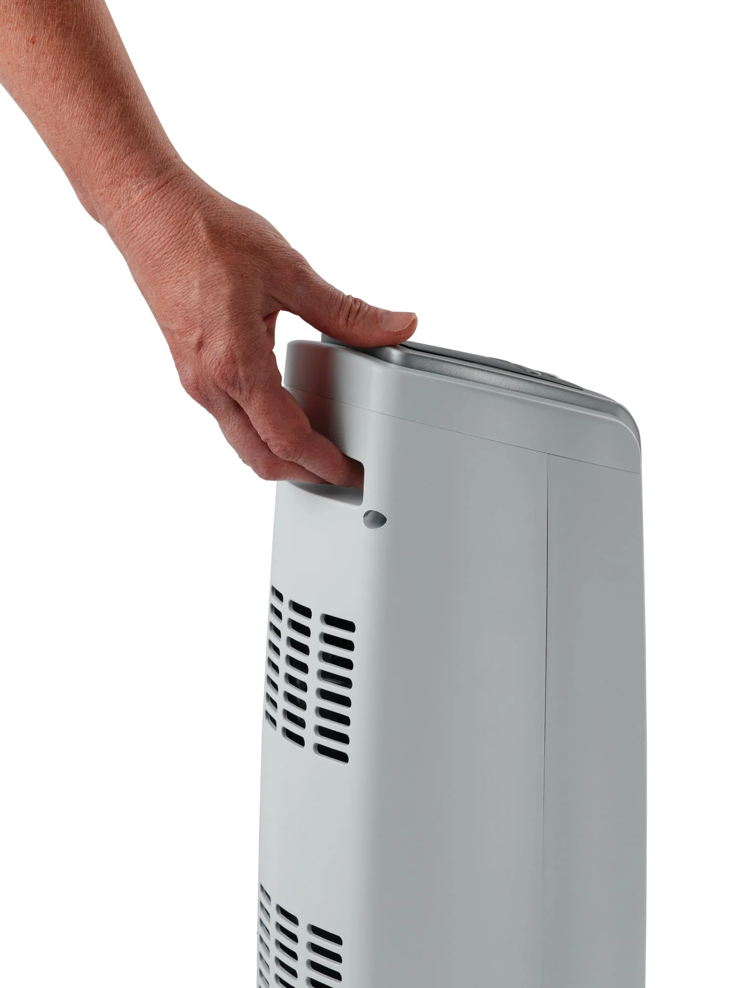 Lasko 22.5 1500W Electric Oscillating Ceramic Tower Space Heater with Remote, Black, 5790, New