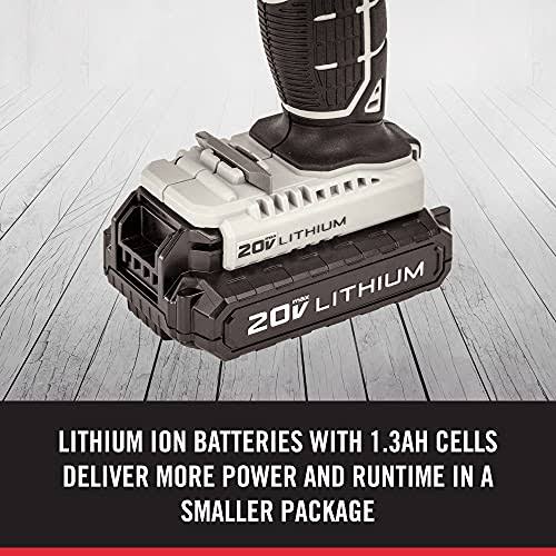 Porter-Cable PCC601LA 20V Max Lithium 1/2x22 Drill/Driver