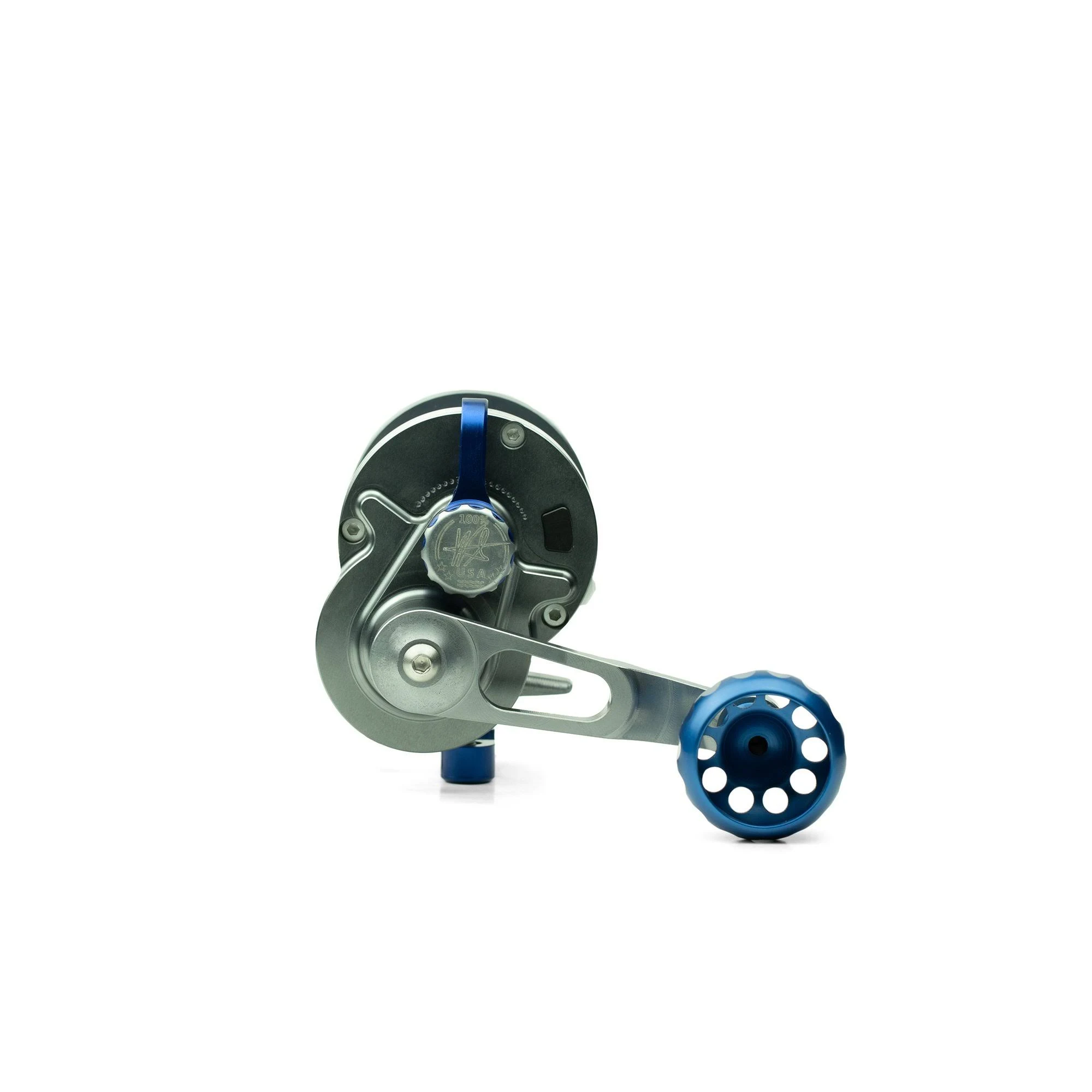 Seigler Large Game Baitcast Reel Smoke Blue RH