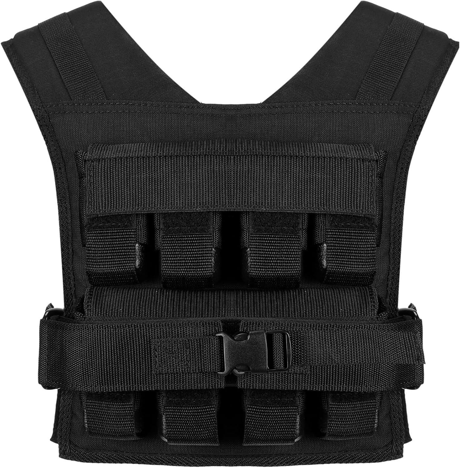 35lbs Weighted Vest Adjustable Weighted Vest for Men Workout Vest with Iron Weights Weighted Vest for Strength Training Running Exercise Fitness Muscle Building Weight Loss Slim Design