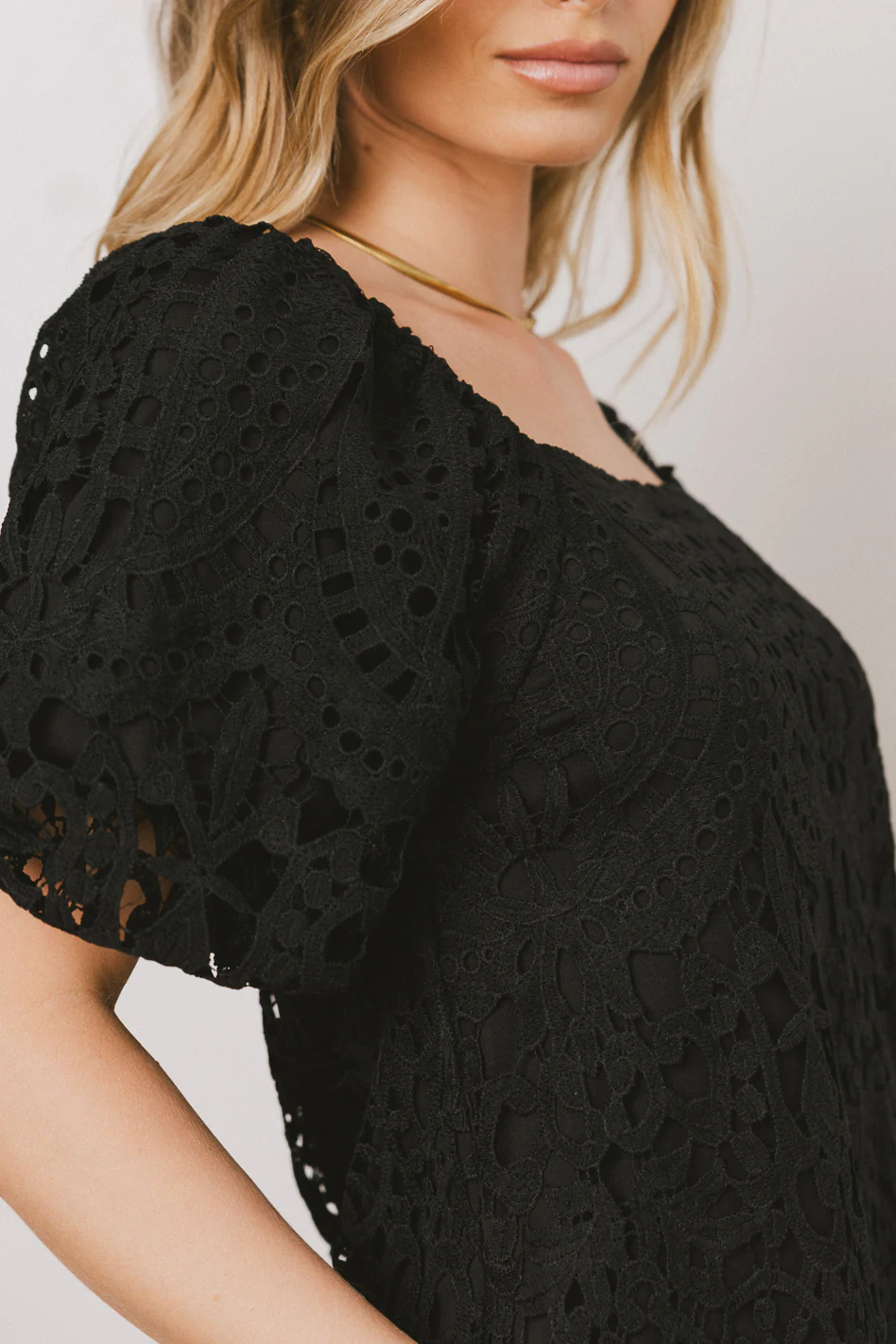 Antoine Eyelet Lace Dress - FINAL SALE