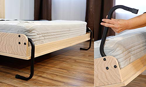 Queen Size DIY Murphy Bed Hardware Kit – Vertical Wall Bed for Space-Saving - Budget-Friendly DIY Setup -Made in USA -Hide Away Design with Murphy Bed Queen Hardware - Bed Lift Mechanism - Pull Down
