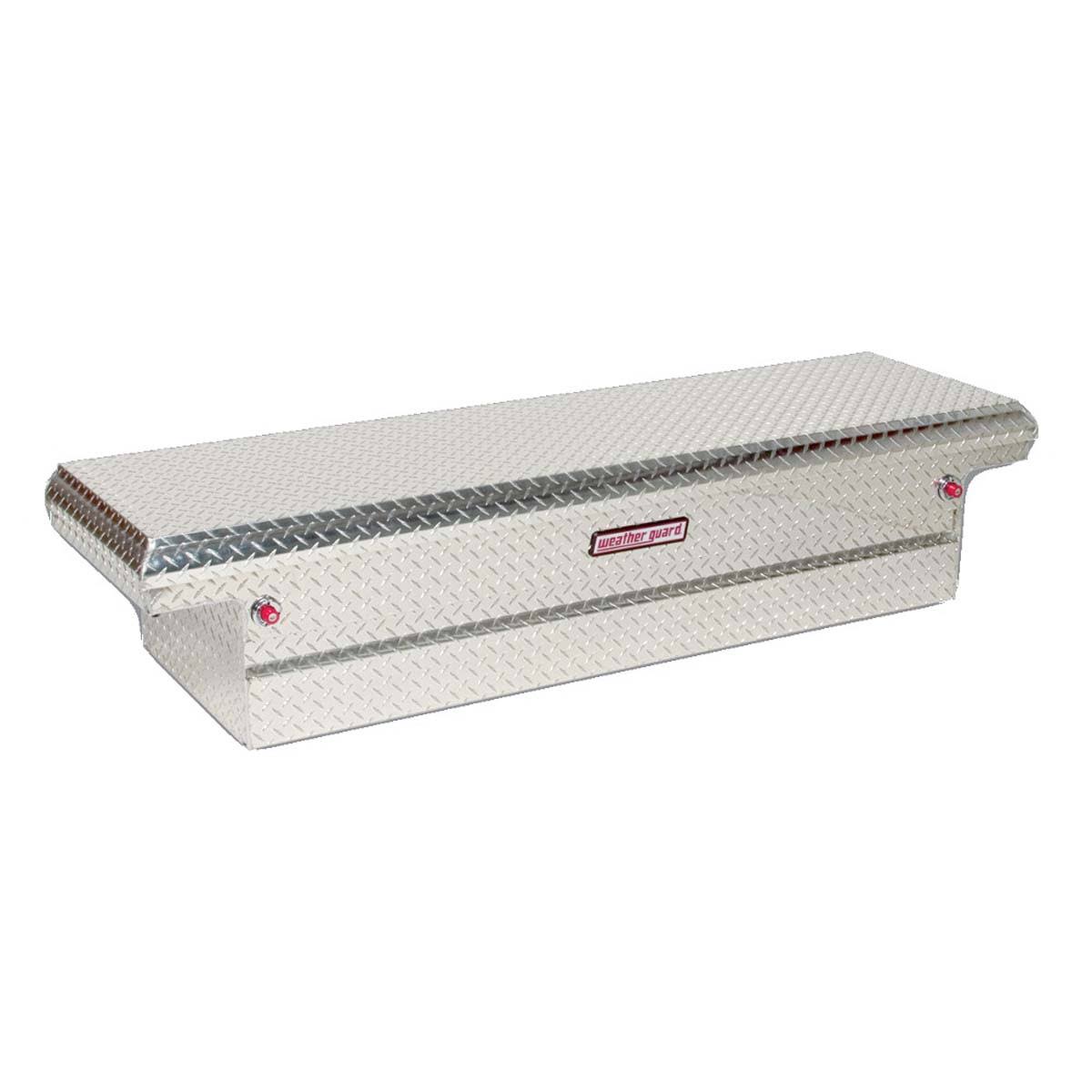 Weather Guard Saddle Box - Aluminum Low Profile - 121-0-01