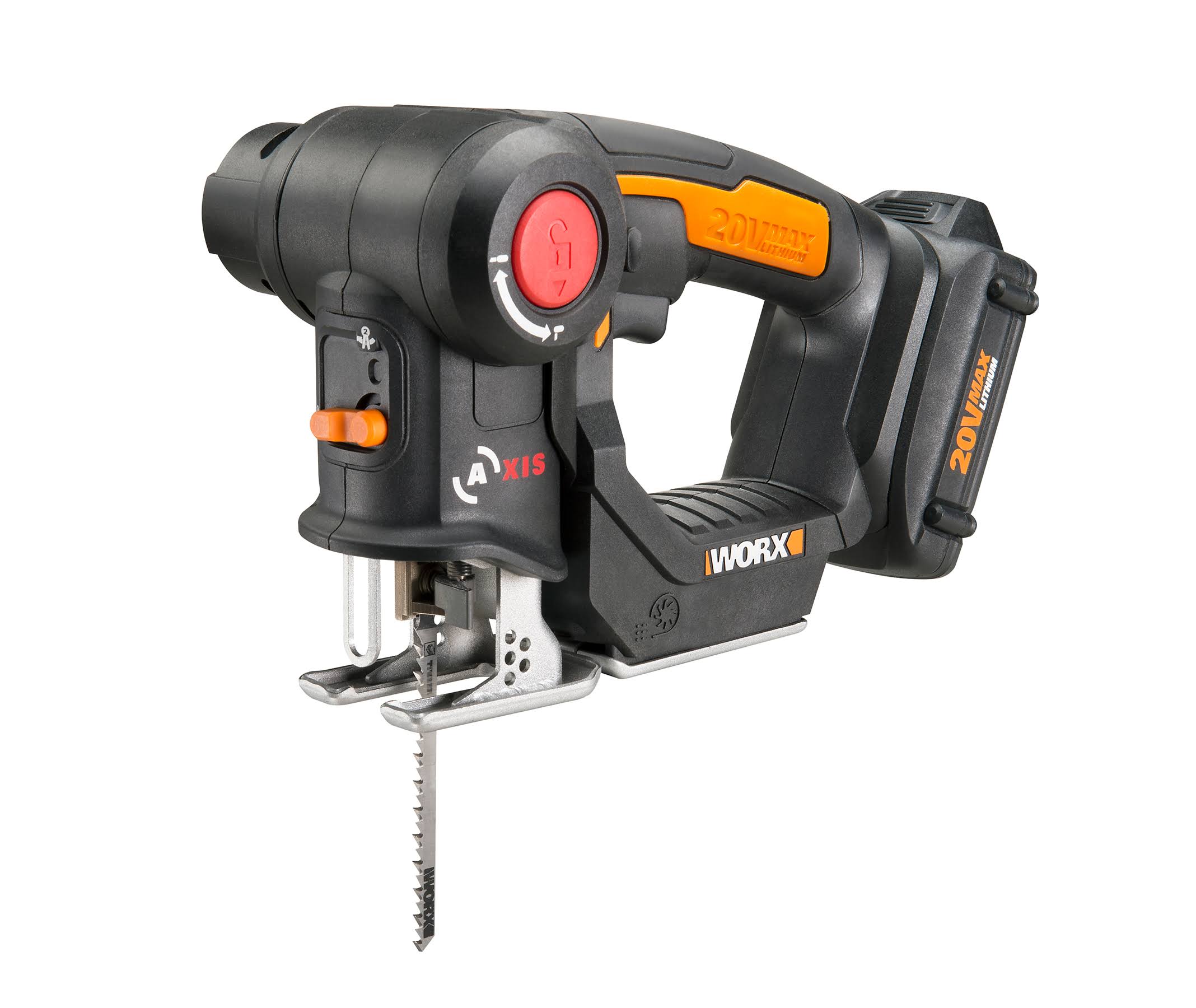 Worx WX550L.9 20V Axis 2-in-1 Reciprocating Saw and Jigsaw Tool Only