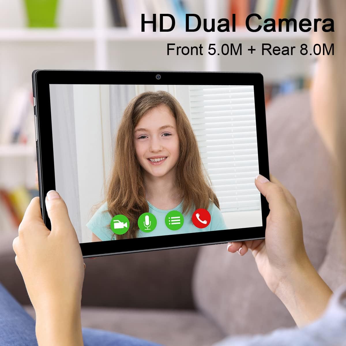 10 inch Tablet, Android 11.0 Tablet, 4GB RAM 64GB ROM Octa-Core Processor, Android Tablet with Dual Camera, 5G & 2.4G WiFi, Bluetooth, HD Touch Screen, Google GMS Certified.