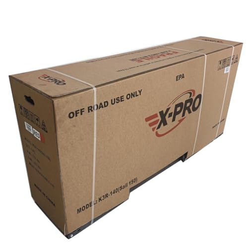 X-PRO Sail 150 Dirt Bike Zongshen Brand Engine with 4-Speed Manual Transmission! Big 17"/14" Tires!