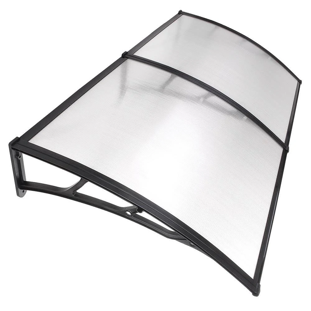 78x39x22 Clear 2 Whole Polycarbonate Hollow Sheets Porch Window Door Patio Cover Awning