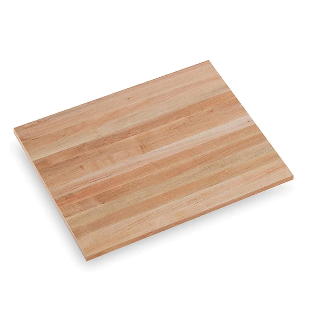Swaner Hardwood Finished Maple 2.5 ft. L x 25 in. D 1.5 T Butcher Block