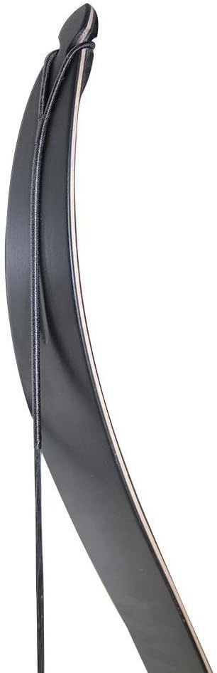 TOPARCHERY Archery 56" Takedown Hunting Recurve Bow Metal Riser Right Hand Black Longbow Pack of 2