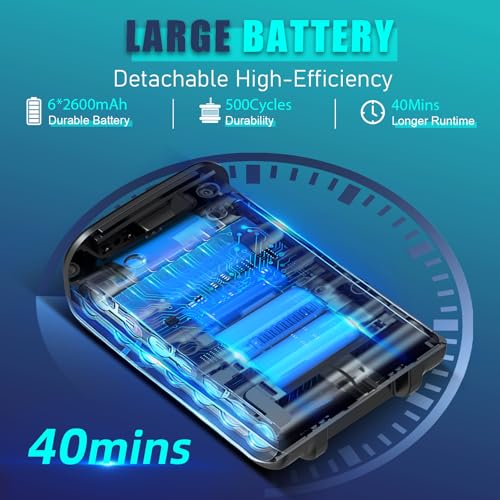 Cordless Vacuum Cleaner,Vacuum Cleaners for Home with Super Suction,Stick Vacuum Cleaner Rechargeable Up to 35 Mins Runtime,Lightweight Hardwood Floor Vacuum for Pet Hair,Carpet(Blue)