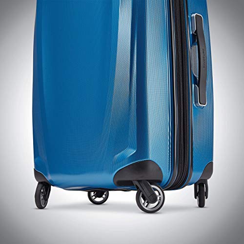 Samsonite Winfield 3 DLX Hardside Expandable Luggage with Spinners, Silver, Carry-On 20-Inch