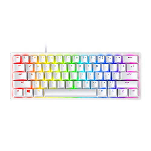 Razer Huntsman Mini Clicky Optical Switch Mercury 60% Gaming Keyboard - New