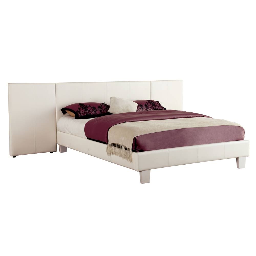 Furniture of America Lala Traditional Headboard Panels Set of 2, White