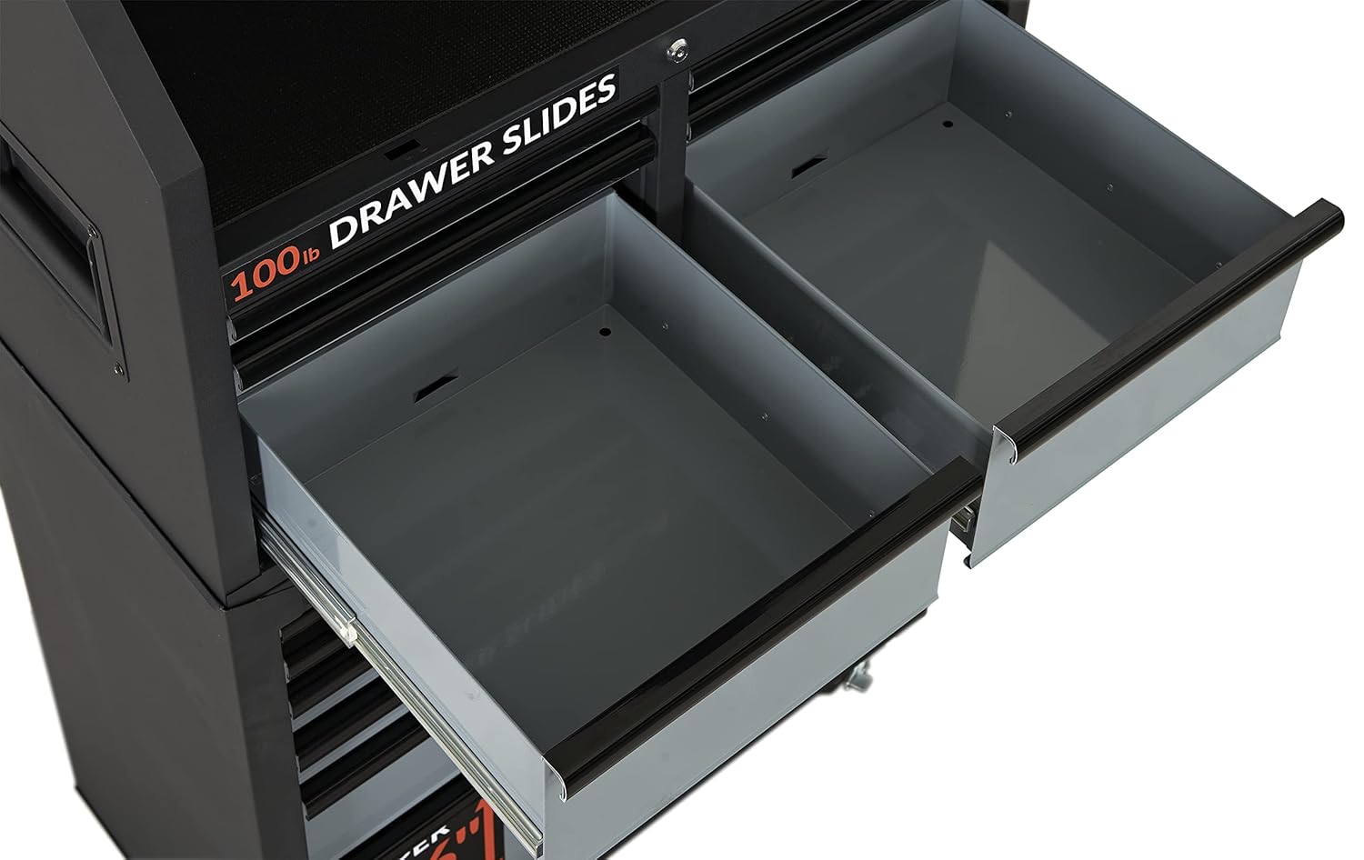 93606C2-06A4 36″ 12-Drawer Tool Chest and Rolling Cabinet Combo, Black