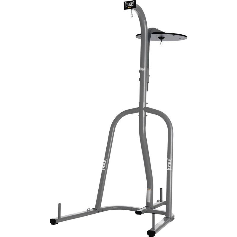 Everlast Dual Station Bag Stand Grey - Boxing and Accessories at Academy Sports