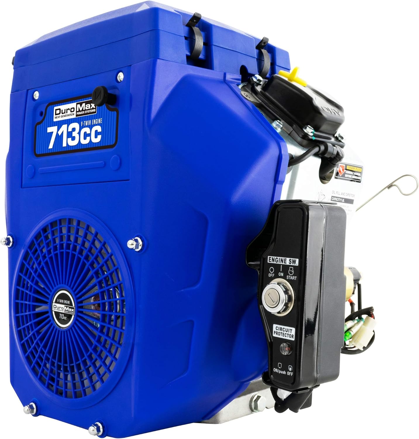 DuroMax XP7HP 208cc Recoil Start Gas Powered 50 State Approved, Multi-Use Engine, XP7HP, Blue