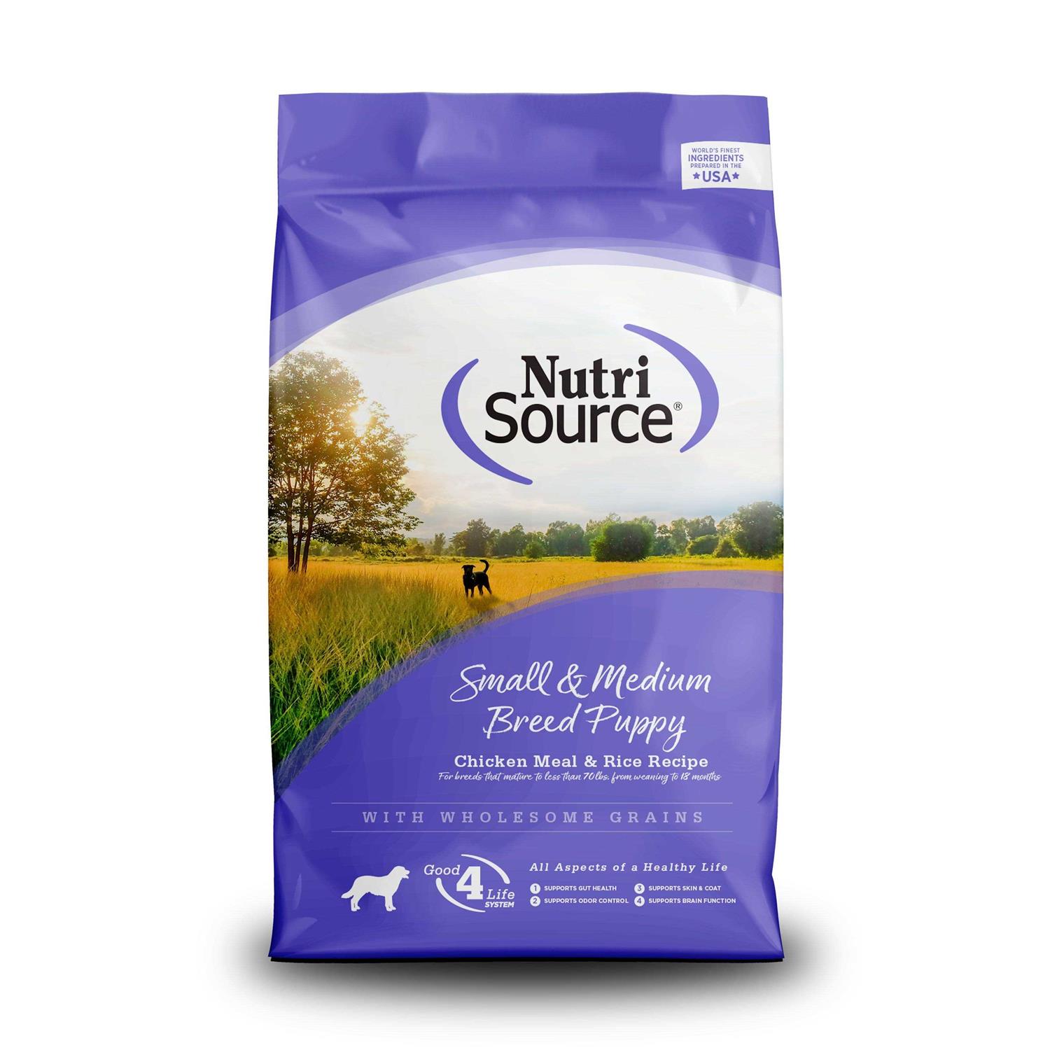 NutriSource Chicken Rice Small Medium-Breed Puppy Dry Dog Food - Pet Supplies online store