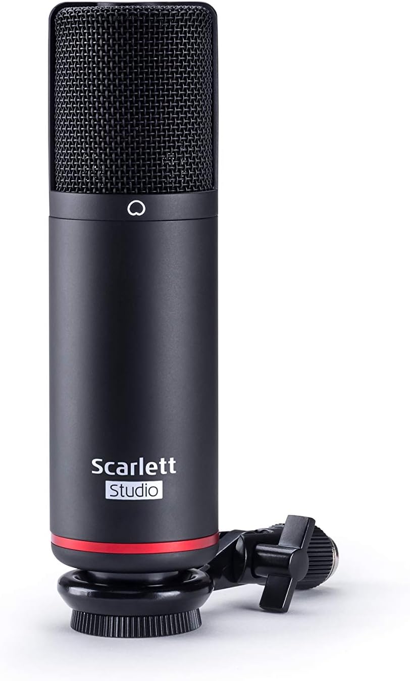 Focusrite Scarlett 2i2 Studio USB Audio Interface (3rd Gen) w/Deco Gear Recording Bundle