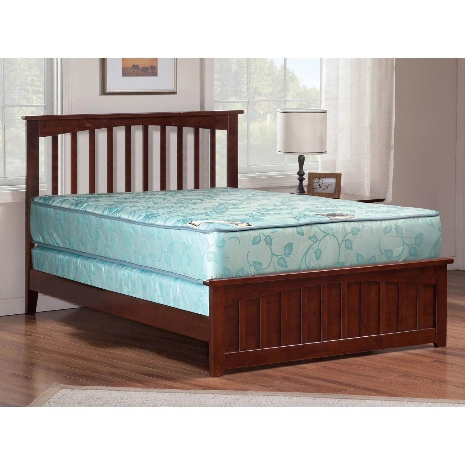 9-Inch Medium Firm Innerspring Mattress and Box Spring Set - Twin XL - Split Regular Profile