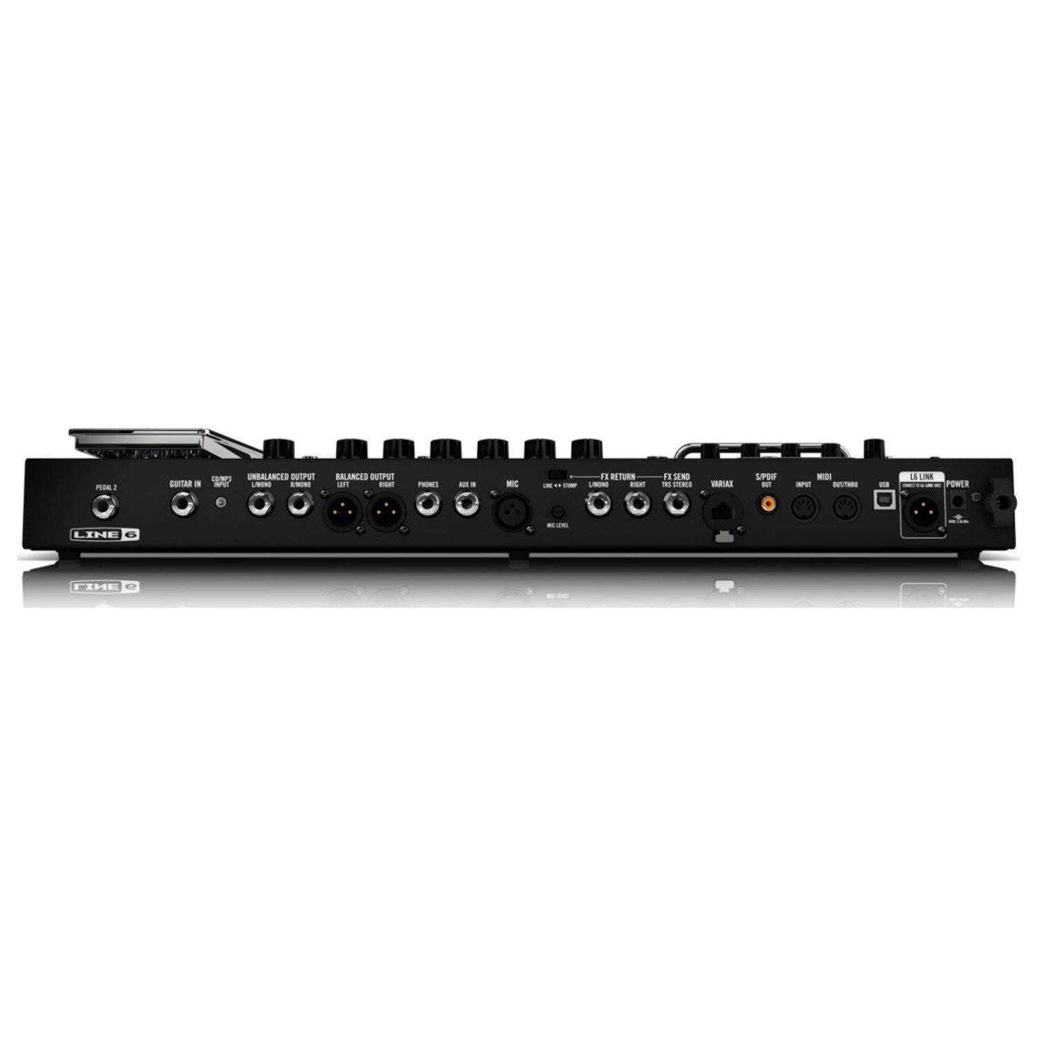Line 6 Pod HD500X Guitar Multi-Effects Processor W/dlx Pedal Bag and (2) 18.6& Guitar Cables