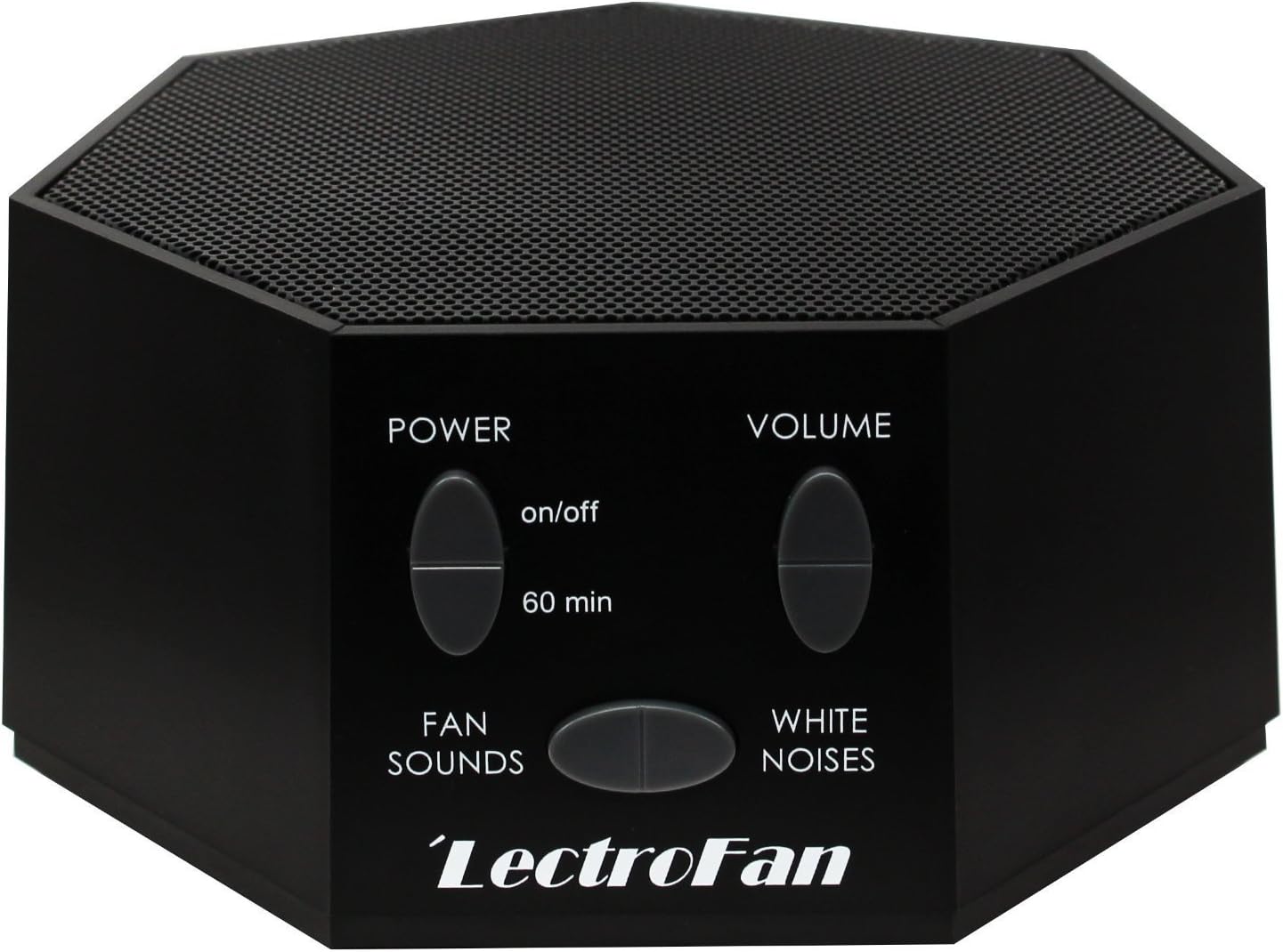 LectroFan High Fidelity White Noise Machine with 20 Unique Non-Looping Fan and White Noise Sounds and Sleep Timer, Global Power Edition