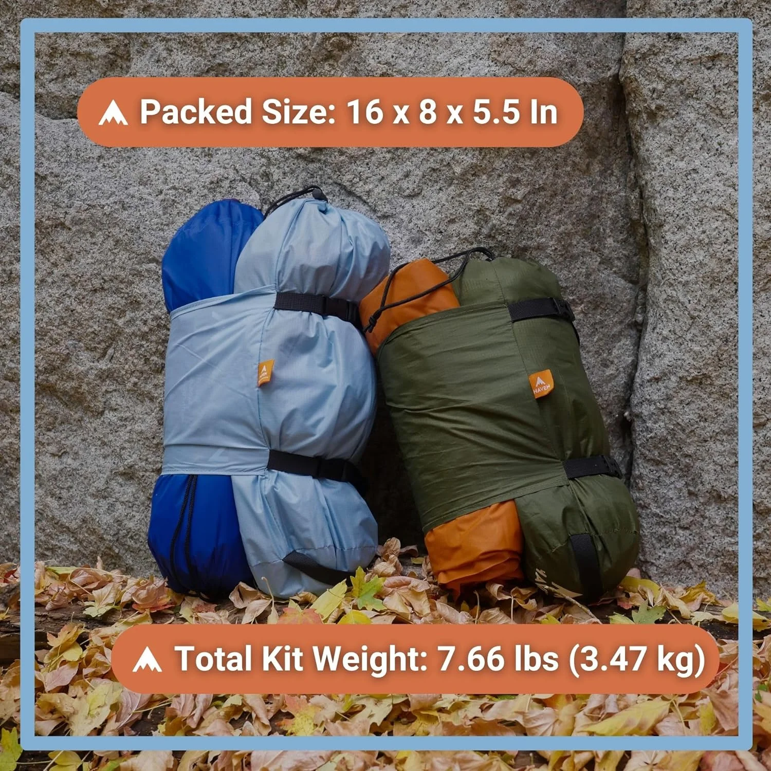 Haven Tent XL Lay Flat Hammock Tent - Tent & Camping Hammock with Mosquito Net - Includes Insulated Pad and - 80"x30" (Forest Green)