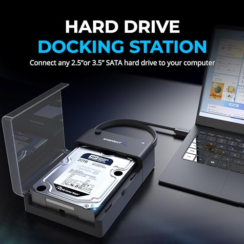 SABRENT Tool Free USB Type C Dual Docking Station for PCIe NVMe M.2 SSDs with Offline Cloning Function (EC-SSD2)