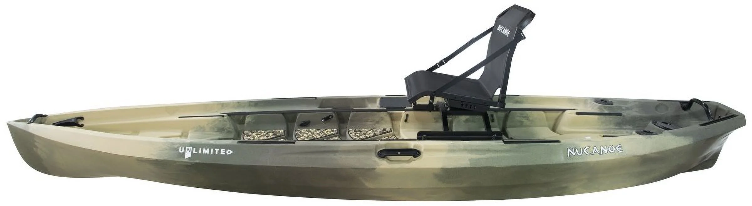 2023 Nucanoe Unlimited Fishing Kayak with Fusion 360 Seat