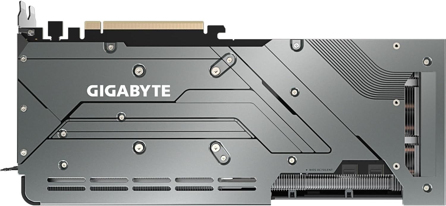 Gigabyte Radeon RX 7700 XT GAMING OC 12GB Graphics Card - 12GB GDDR6 192-bit, Windforce cooling system, Metal back plate, DP 2.1, HDMI 2.1, AMD RDNA 3 architecture, GV-R77XTGAMING OC-12GD