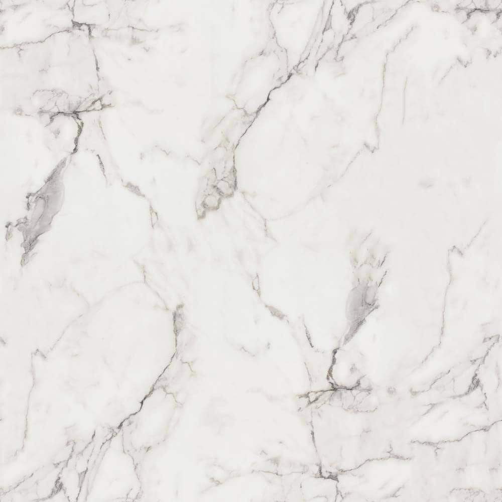 Formica 4 ft. x 8 ft. Laminate Sheet in 180fx Calacatta Marble with Etchings Finish